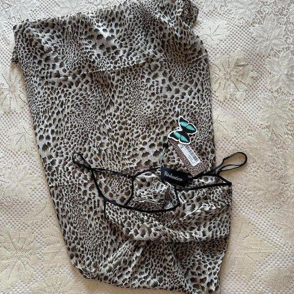 NWT Réalisation Par Chelle Diva Dress XS - Picture 3 of 4